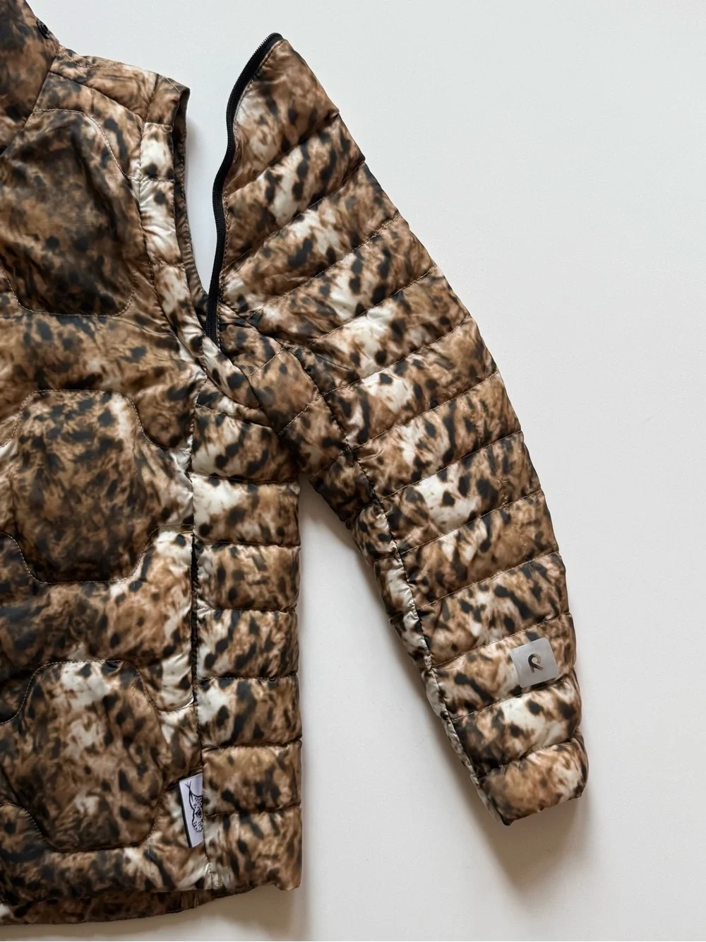 Reima x WWF Girls Veke Ilves Jacket, Lynx Print - Size 6Y